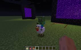 A player happily upgrading their chicken jockey squad